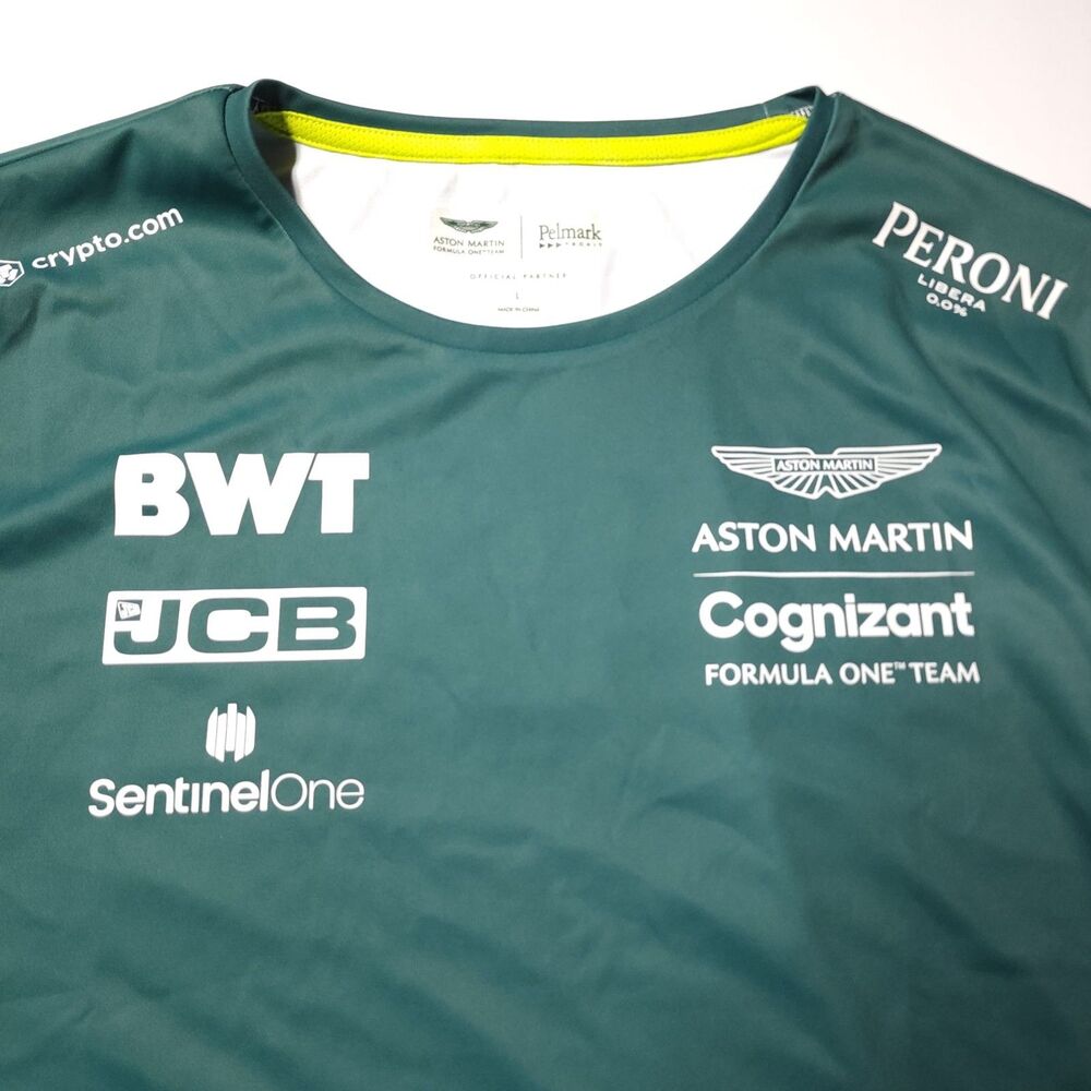 Official ASTON MARTIN F1 Cognizant Performance Team Pelmark Size L Europe  M USA - Picture 2 of 11